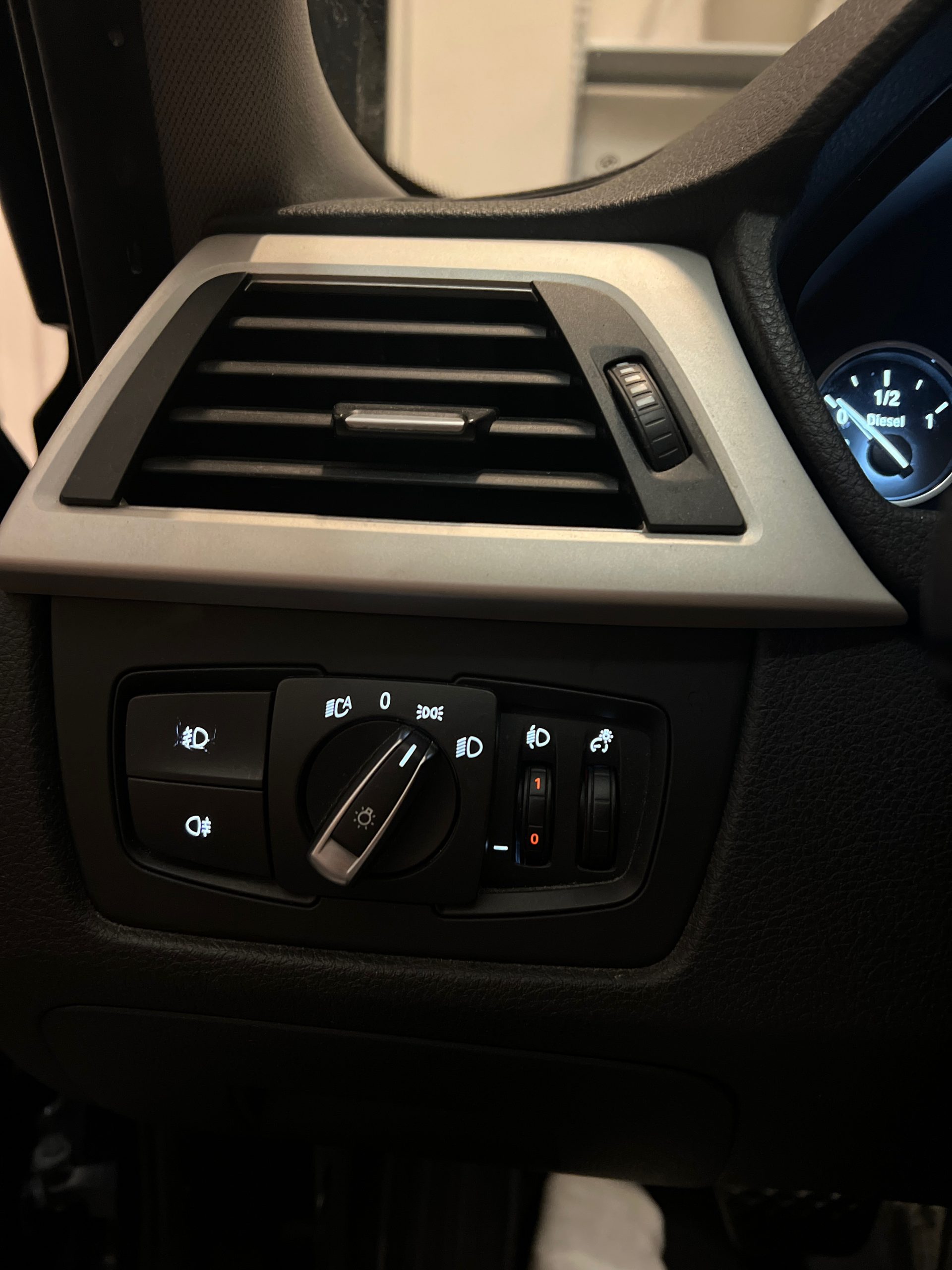 Umgelöteter Lichtschalter